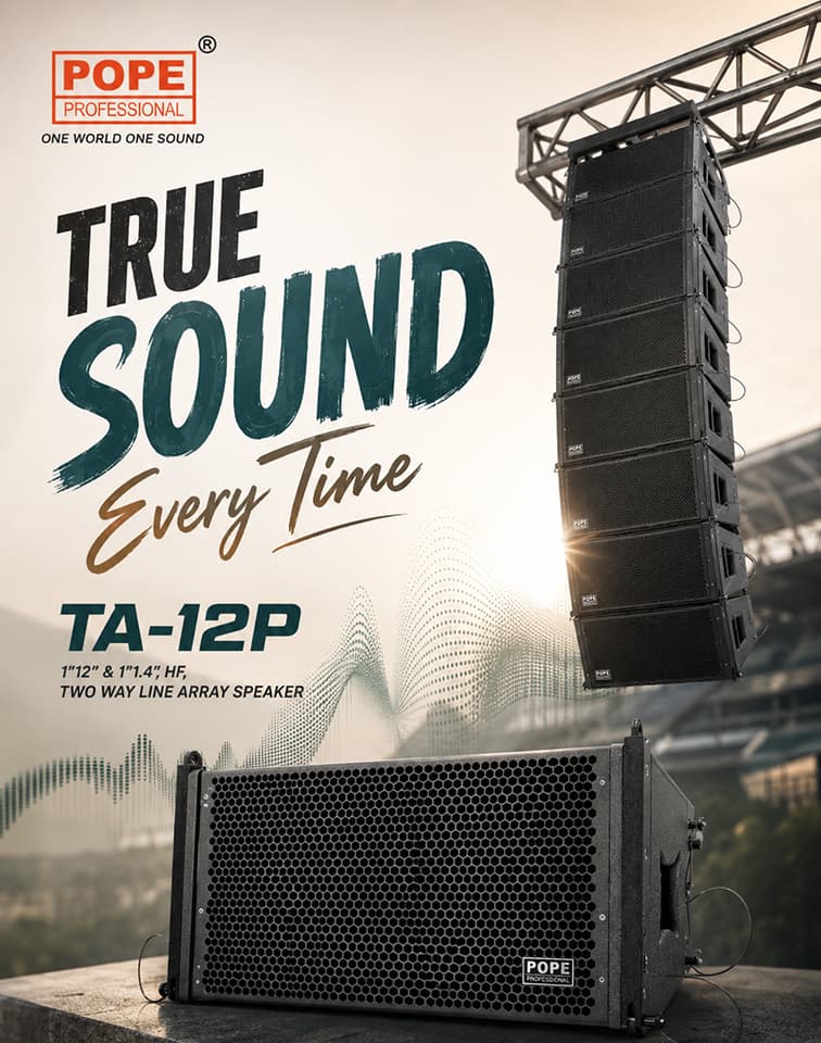 True Sound Every Time — TA-12P Line Array Speaker